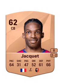 Jérémy Jacquet Common 62 OVR