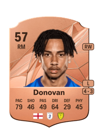 Romelle Donovan Rare 57 OVR