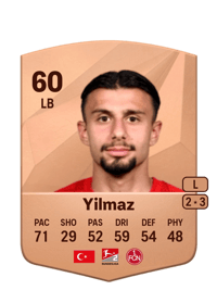 Berkay Yilmaz Common 60 OVR