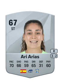 Ari Arias Common 67 OVR