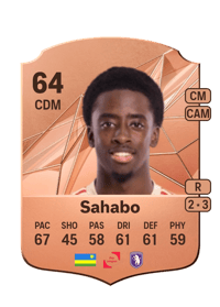 Hakim Sahabo Rare 64 OVR