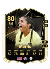 Makenna Morris Team of the Week 80 OVR