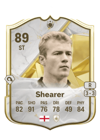 Alan Shearer Icon 89 OVR