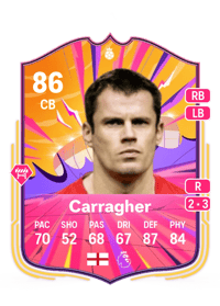 Jamie Carragher UT Heroes 86 OVR