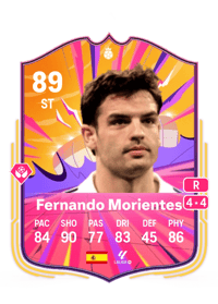 Fernando Morientes UT Heroes 89 OVR