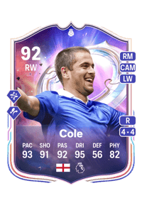 Joe Cole Fantasy FC Hero 92 OVR