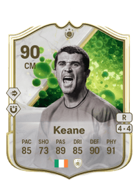 Roy Keane Grassroot Greats Icon 90 OVR