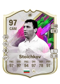 Hristo Stoichkov Shapeshifter Icon 97 OVR