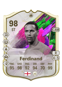 Rio Ferdinand Shapeshifter Icon 98 OVR