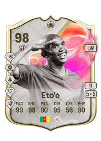 Samuel Eto'o FUTTIES ICON 98 OVR