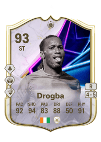 Didier Drogba On This Day Icon 93 OVR