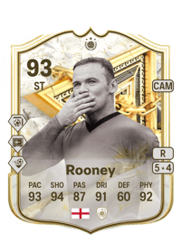Wayne Rooney FUT Immortals Icon 93 OVR