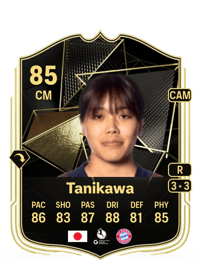Momoko Tanikawa Team of the Week 85 OVR