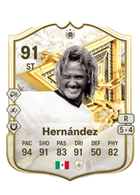 Luis Hernández FUT Immortals Icon 91 OVR
