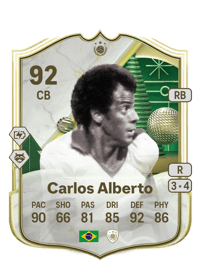 Carlos Alberto Winter Wildcards Icon 92 OVR