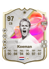 Ronald Koeman FUTTIES ICON 97 OVR