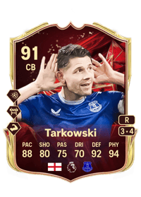 James Tarkowski TOTS Champions 91 OVR