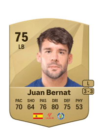 Juan Bernat Common 75 OVR