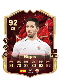 Bigas TOTS Champions 92 OVR