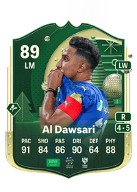 Salem Al Dawsari Winter Wildcards 89 OVR