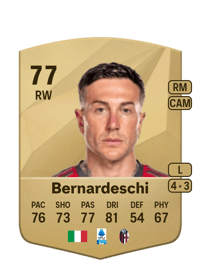 Federico Bernardeschi Common 77 OVR