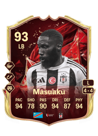 Arthur Masuaku TOTS Champions 93 OVR