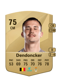 Leander Dendoncker Common 75 OVR
