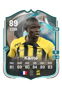 N'Golo Kanté Globetrotters 89 OVR