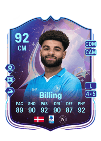 Philip Billing Fantasy FC 92 OVR