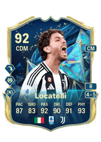Manuel Locatelli TEAM OF THE SEASON 92 OVR