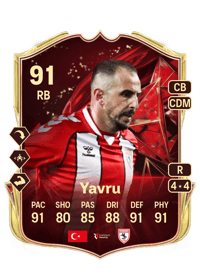 Zeki Yavru TOTS Champions 91 OVR