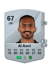 Saleh Al Amri Common 67 OVR
