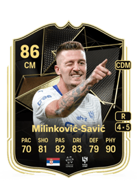 Sergej Milinković-Savić Team of the Week 86 OVR