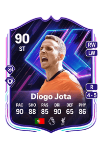 Diogo Jota Flashback Player 90 OVR