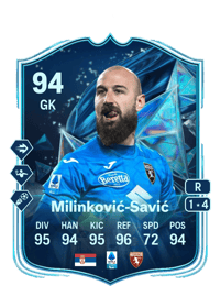 Vanja Milinković-Savić TOTS Honourable Mentions 94 OVR