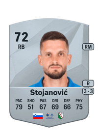 Petar Stojanović Common 72 OVR