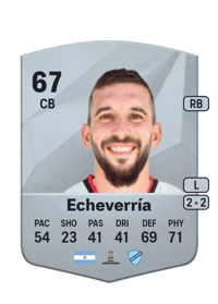 Santiago Echeverría Common 67 OVR