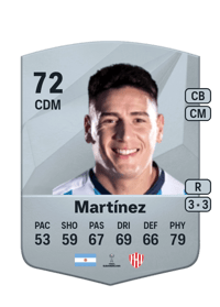 Mauricio Martínez Common 72 OVR