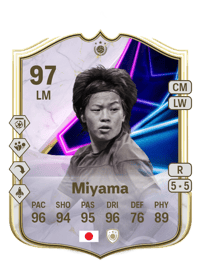 Aya Miyama On This Day Icon 97 OVR