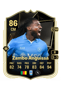 André-Franck Zambo Anguissa Team of the Week 86 OVR