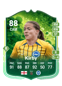 Fran Kirby Grassroot Greats 88 OVR