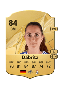 Sara Däbritz Rare 84 OVR