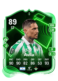 Ezequiel Ávila UECL Dreamchasers 89 OVR