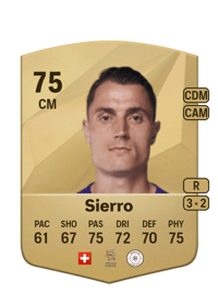 Vincent Sierro Common 75 OVR