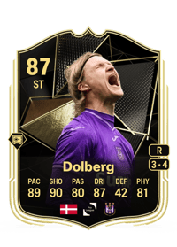 Kasper Dolberg Team of the Week 87 OVR