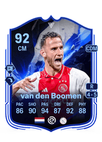 Branco van den Boomen FC Pro Leagues Live Upgraded 92 OVR