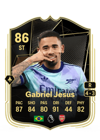 Gabriel Jesus Team of the Week 86 OVR