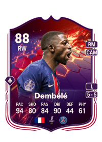 Ousmane Dembélé Trailblazers 88 OVR