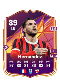 Theo Hernández Track Stars 89 OVR