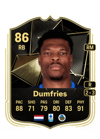 Denzel Dumfries Team of the Week 86 OVR